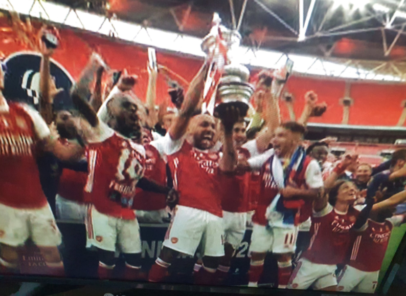 Why Mikel Arteta's Arsenal lifting the FA Cup made me and my boys cry  with joy - it was brilliant